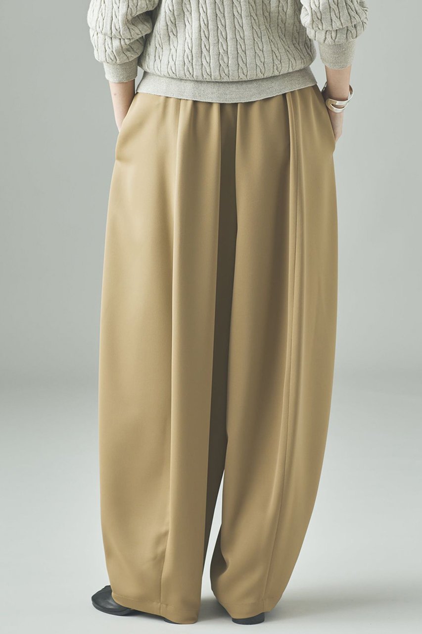 【カレンソロジー/Curensology】のフォールドロストパンツ 人気、トレンドファッション・服の通販 founy(ファニー) 　ファッション　Fashion　レディースファッション　Fashion for Women　パンツ　Pants & Trousers　ウォッシャブル　Machine Washable　ダブル　Double, Double-Breasted　ドレープ　Drape, Draping Fabric　夏　Summer　定番　Standard, Basic Item　日本製　Made In Japan　other-4|ID: prp329100004488879 ipo3291000000036639749