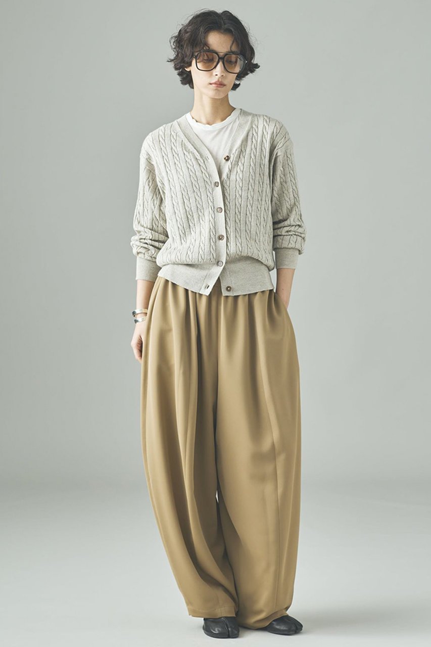 【カレンソロジー/Curensology】のフォールドロストパンツ 人気、トレンドファッション・服の通販 founy(ファニー) 　ファッション　Fashion　レディースファッション　Fashion for Women　パンツ　Pants & Trousers　ウォッシャブル　Machine Washable　ダブル　Double, Double-Breasted　ドレープ　Drape, Draping Fabric　夏　Summer　定番　Standard, Basic Item　日本製　Made In Japan　other-6|ID: prp329100004488879 ipo3291000000036639751