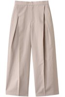 【ハウス オブ ロータス/HOUSE OF LOTUS】のコットンリネンレイヤードタックパンツ 人気、トレンドファッション・服の通販 founy(ファニー) ファッション Fashion レディースファッション Ladies' Fashion Online パンツ Pants センター Center フロント Front リネン Linen エレガント 上品 Elegant 再入荷 Restock/Back In Stock/Re Arrival |ID:prp329100004488881