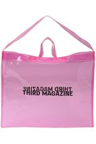 【サードマガジン/THIRD MAGAZINE】のロゴクリアバッグ ピンク|ID:prp329100004488882