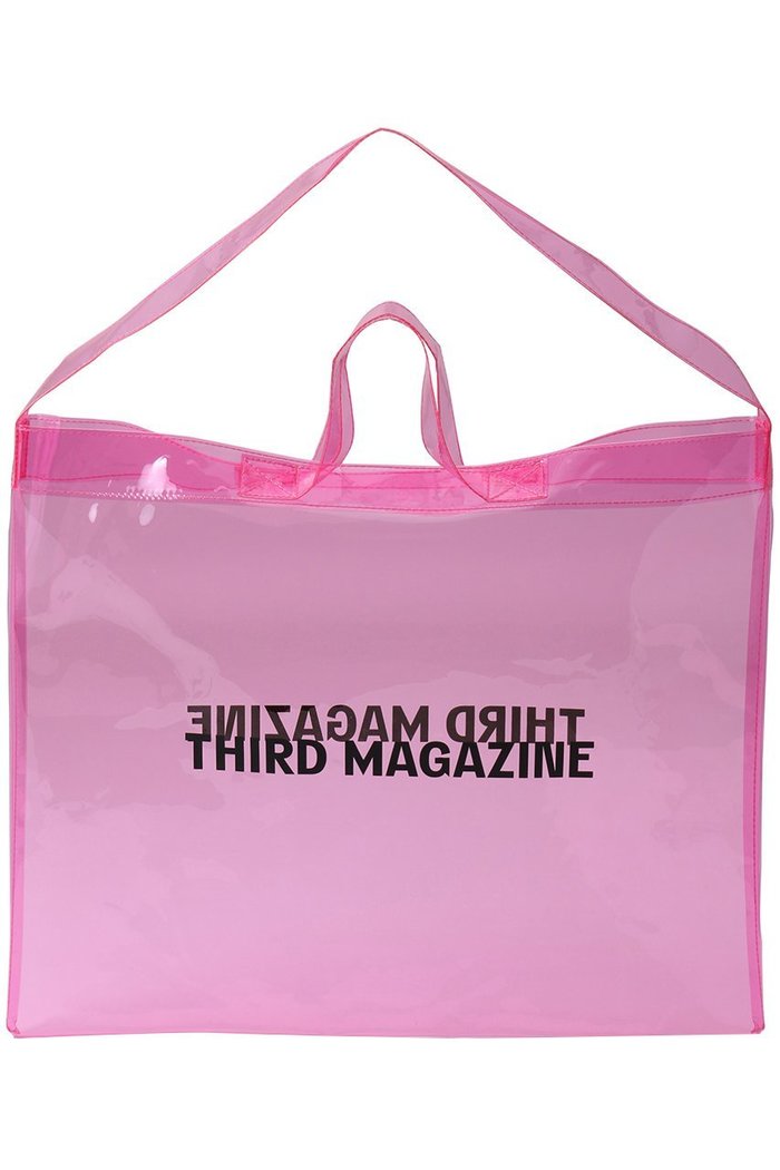 【サードマガジン/THIRD MAGAZINE】のロゴクリアバッグ インテリア・キッズ・メンズ・レディースファッション・服の通販 founy(ファニー) https://founy.com/ ファッション Fashion レディースファッション Fashion for Women バッグ Bags おすすめ Recommended / Our Picks 夏 Summer 春 Spring S/S・春夏 SS, Spring/Summer, Warm Season |ID: prp329100004488882 ipo3291000000035652767