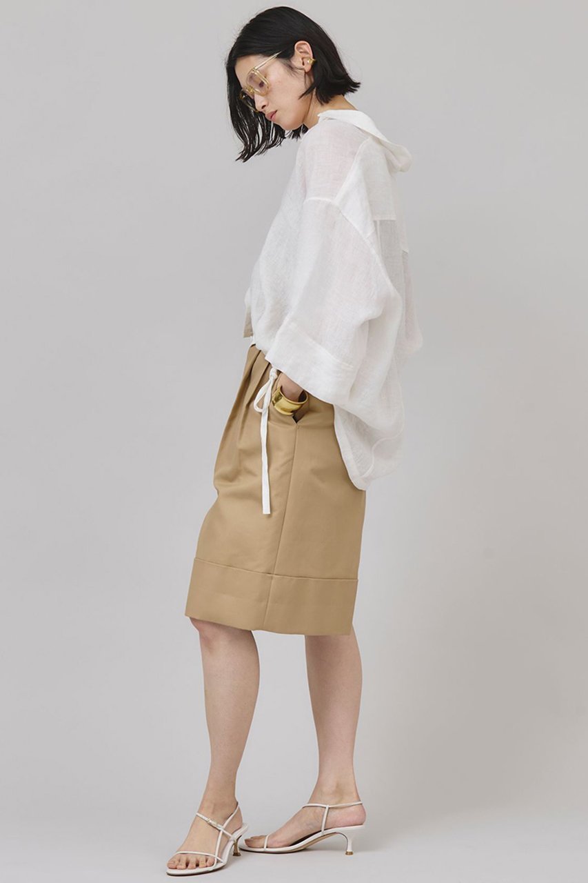 【カレンソロジー/Curensology】のコットンニーレングスワイドパンツ 人気、トレンドファッション・服の通販 founy(ファニー) 　ファッション　Fashion　レディースファッション　Fashion for Women　パンツ　Pants & Trousers　ショートパンツ・ハーフパンツ　High-Waisted & Relaxed Shorts　ショート　Short, Short Length　ダブル　Double, Double-Breasted　夏　Summer　日本製　Made In Japan　other-6|ID: prp329100004488888 ipo3291000000032811679