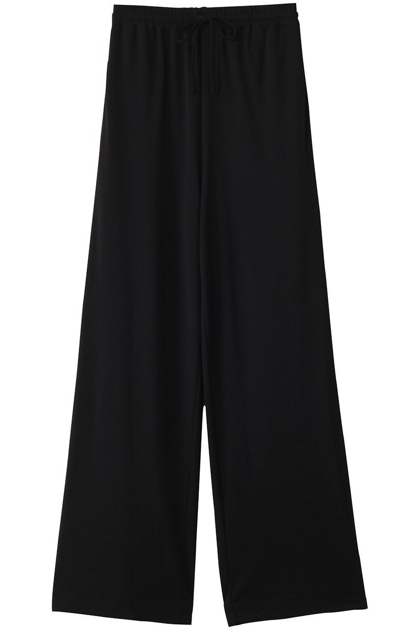 【ベイジ,/BEIGE,】のMELLE(メル)/ハイストレッチイージーパンツ インテリア・キッズ・メンズ・レディースファッション・服の通販 founy(ファニー) 　ファッション　Fashion　レディースファッション　Fashion for Women　パンツ　Pants & Trousers　ドレープ　Drape, Draping Fabric　ファブリック　Fabric, Textile　Black|ID: prp329100004488889 ipo3291000000035418763