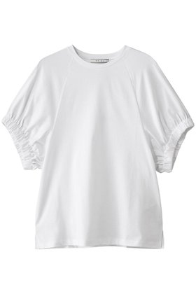 【ベイジ,/BEIGE,】のSTOCK(ストック)/オーガニックコットン半袖ギャザートップス 人気、トレンドファッション・服の通販 founy(ファニー) ファッション Fashion レディースファッション Fashion for Women トップス・カットソー Cut & Sew Tops シャツ・ブラウス・オフィスカジュアル Elegant Blouses & Button-Ups ロングTシャツ・Tシャツ Longline T-Shirts & Tees カットソー・ベーシックTシャツ Cut-and-Sewn Tops / Stretch Tees & Basics なめらか Smooth, Silky Texture エレガント 上品 Elegant ギャザー Gathered, Ruffled ショート Short, Short Length シンプル Simple, Minimal スリーブ Sleeve, Long Sleeve / Short Sleeve 半袖 Short Sleeve, Half Sleeve |ID:prp329100004488890