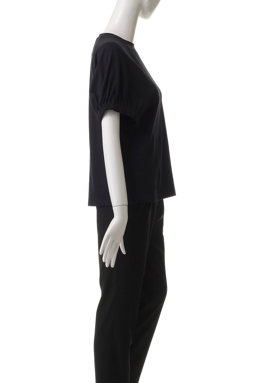 【ベイジ,/BEIGE,】のSTOCK(ストック)/オーガニックコットン半袖ギャザートップス 人気、トレンドファッション・服の通販 founy(ファニー) 　ファッション　Fashion　レディースファッション　Fashion for Women　トップス・カットソー　Cut & Sew Tops　シャツ・ブラウス・オフィスカジュアル　Elegant Blouses & Button-Ups　ロングTシャツ・Tシャツ　Longline T-Shirts & Tees　カットソー・ベーシックTシャツ　Cut-and-Sewn Tops / Stretch Tees & Basics　なめらか　Smooth, Silky Texture　エレガント 上品　Elegant　ギャザー　Gathered, Ruffled　ショート　Short, Short Length　シンプル　Simple, Minimal　スリーブ　Sleeve, Long Sleeve / Short Sleeve　半袖　Short Sleeve, Half Sleeve　other-3|ID: prp329100004488890 ipo3291000000035878839