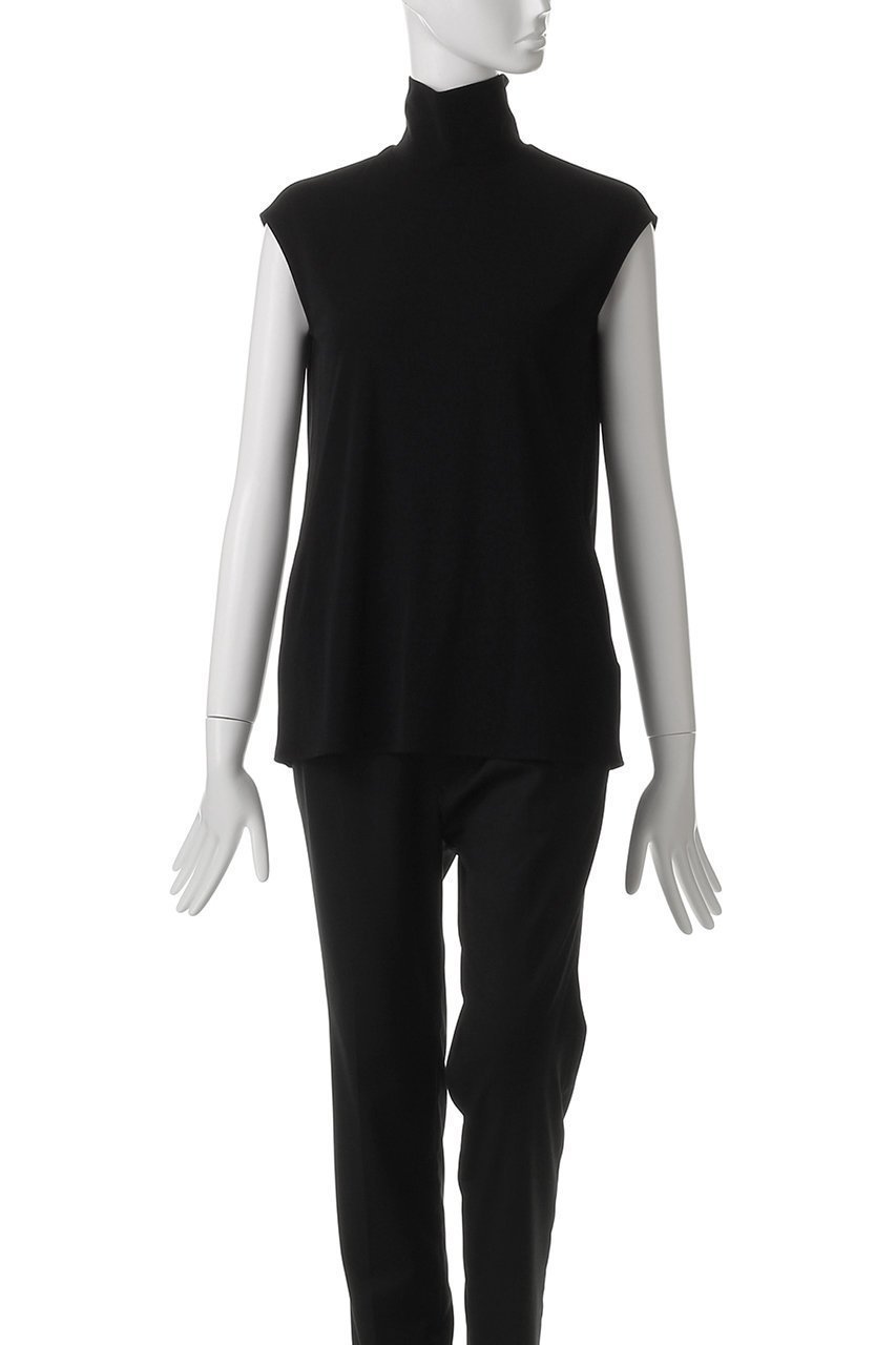 【ベイジ,/BEIGE,】のMELLE(メル)/ジャージーハイネックカットソー 人気、トレンドファッション・服の通販 founy(ファニー) 　ファッション　Fashion　レディースファッション　Fashion for Women　トップス・カットソー　Cut & Sew Tops　キャミソール&ノースリーブ　Camisoles & Sleeveless Tops　シャツ・ブラウス・オフィスカジュアル　Elegant Blouses & Button-Ups　ロングTシャツ・Tシャツ　Longline T-Shirts & Tees　カットソー・ベーシックTシャツ　Cut-and-Sewn Tops / Stretch Tees & Basics　カットソー　Cut and Sewn Top　キャミソール　Camisole, Spaghetti Strap Top　タンク　Tank Top, Sleeveless Top　デニム　Denim, Jeans Material　ドレープ　Drape, Draping Fabric　ハイネック　High Neck, Mock Neck　ファブリック　Fabric, Textile　フィット　Fit, Slim Fit　ボトム　Bottoms, Lower Wear　other-2|ID: prp329100004488891 ipo3291000000035693076