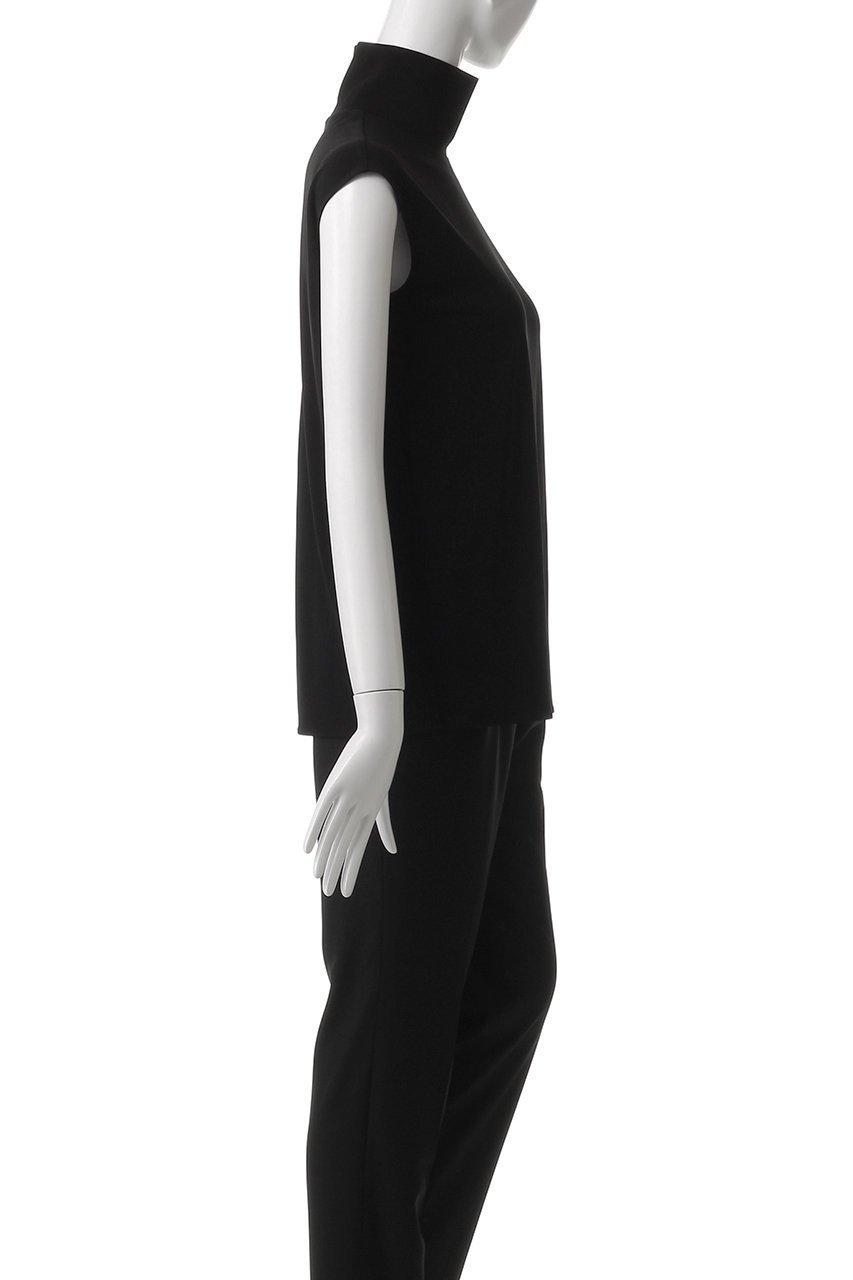 【ベイジ,/BEIGE,】のMELLE(メル)/ジャージーハイネックカットソー 人気、トレンドファッション・服の通販 founy(ファニー) 　ファッション　Fashion　レディースファッション　Fashion for Women　トップス・カットソー　Cut & Sew Tops　キャミソール&ノースリーブ　Camisoles & Sleeveless Tops　シャツ・ブラウス・オフィスカジュアル　Elegant Blouses & Button-Ups　ロングTシャツ・Tシャツ　Longline T-Shirts & Tees　カットソー・ベーシックTシャツ　Cut-and-Sewn Tops / Stretch Tees & Basics　カットソー　Cut and Sewn Top　キャミソール　Camisole, Spaghetti Strap Top　タンク　Tank Top, Sleeveless Top　デニム　Denim, Jeans Material　ドレープ　Drape, Draping Fabric　ハイネック　High Neck, Mock Neck　ファブリック　Fabric, Textile　フィット　Fit, Slim Fit　ボトム　Bottoms, Lower Wear　other-3|ID: prp329100004488891 ipo3291000000035693077