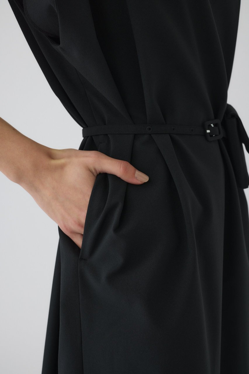 【リムアーク/RIM.ARK】のPochette belt set boat neck OP/ワンピース 人気、トレンドファッション・服の通販 founy(ファニー) 　ファッション　Fashion　レディースファッション　Fashion for Women　ワンピース　Dresses　チュニック　Tunic Tops & Dresses　シェイプ　Shape, Slim Fit　チュニック　Tunic, Long Top　メランジ　Melange, Mixed Yarn　リラックス　Relax, Relaxed Fit　ロング　Long, Long-Length　エレガント 上品　Elegant　夏　Summer　other-8|ID: prp329100004488900 ipo3291000000032864859