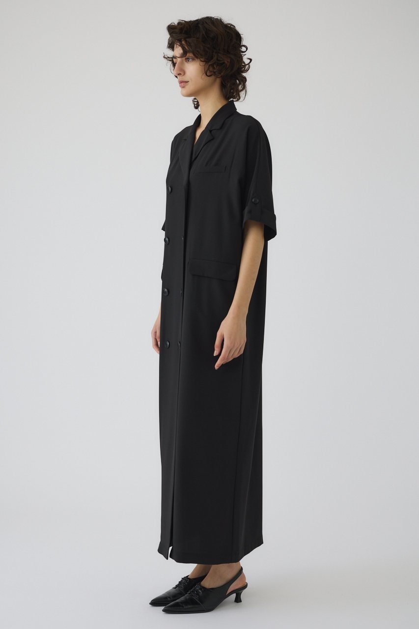 【リムアーク/RIM.ARK】のDouble breasted OP/ワンピース 人気、トレンドファッション・服の通販 founy(ファニー) 　ファッション　Fashion　レディースファッション　Fashion for Women　ワンピース　Dresses　チュニック　Tunic Tops & Dresses　ダブル　Double, Double-Breasted　チュニック　Tunic, Long Top　ロング　Long, Long-Length　other-2|ID: prp329100004488901 ipo3291000000032886283