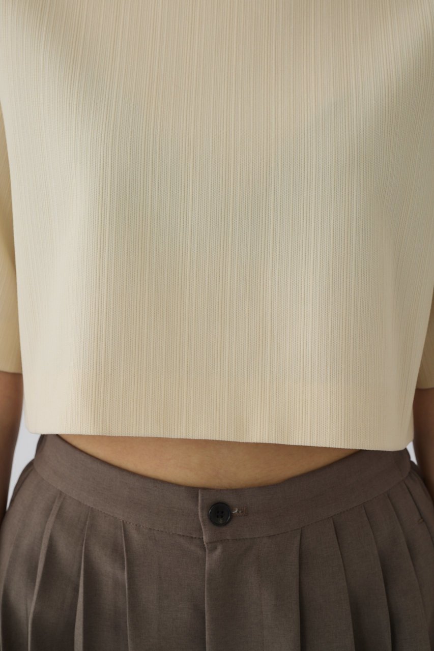 【リムアーク/RIM.ARK】のCropped box tops/トップス 人気、トレンドファッション・服の通販 founy(ファニー) 　ファッション　Fashion　レディースファッション　WOMEN　トップス・カットソー　Tops/Tshirt　シャツ/ブラウス　Shirts/Blouses　ロング / Tシャツ　T-Shirts　カットソー　Cut and Sewn　クロップド　Cropped　ショート　Short　スリーブ　Sleeve　セットアップ　Set Up　リュクス　Luxe　夏　Summer　other-8|ID: prp329100004488902 ipo3291000000031778666