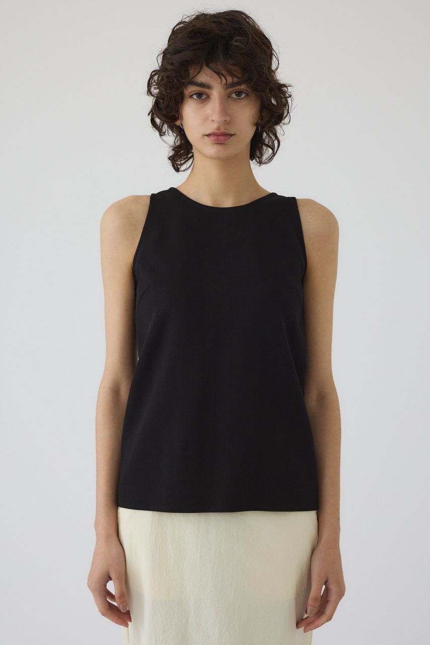 【リムアーク/RIM.ARK】のScoop 2way neckline tank/タンクトップ 人気、トレンドファッション・服の通販 founy(ファニー) 　ファッション　Fashion　レディースファッション　Fashion for Women　トップス・カットソー　Cut & Sew Tops　キャミソール&ノースリーブ　Camisoles & Sleeveless Tops　シャツ・ブラウス・オフィスカジュアル　Elegant Blouses & Button-Ups　ロングTシャツ・Tシャツ　Longline T-Shirts & Tees　カットソー・ベーシックTシャツ　Cut-and-Sewn Tops / Stretch Tees & Basics　キャミソール　Camisole, Spaghetti Strap Top　タンク　Tank Top, Sleeveless Top　リュクス　Luxury, Elegant, High-End, Chic　夏　Summer　 other-1|ID: prp329100004488903 ipo3291000000032888658