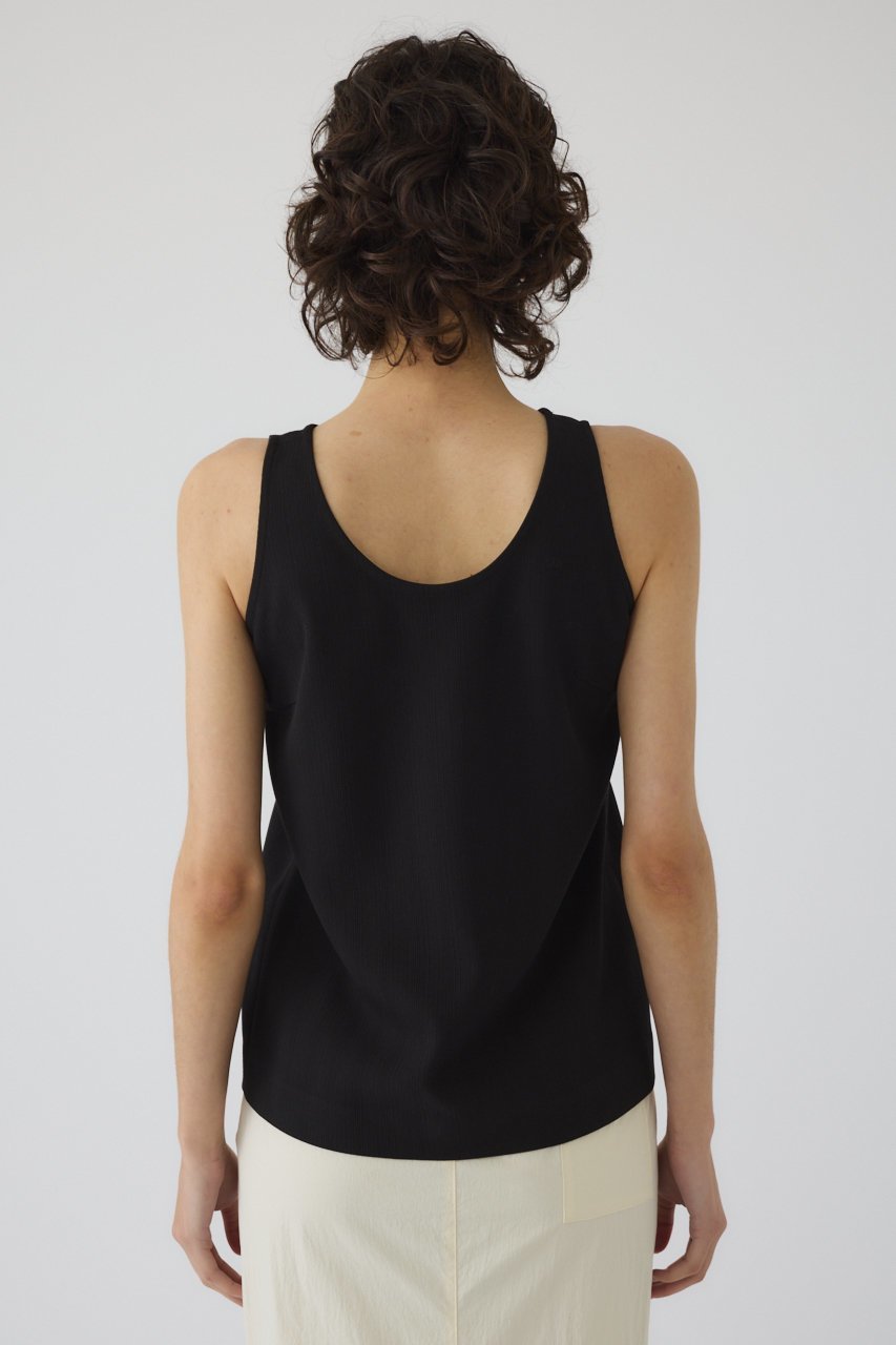 【リムアーク/RIM.ARK】のScoop 2way neckline tank/タンクトップ 人気、トレンドファッション・服の通販 founy(ファニー) 　ファッション　Fashion　レディースファッション　Fashion for Women　トップス・カットソー　Cut & Sew Tops　キャミソール&ノースリーブ　Camisoles & Sleeveless Tops　シャツ・ブラウス・オフィスカジュアル　Elegant Blouses & Button-Ups　ロングTシャツ・Tシャツ　Longline T-Shirts & Tees　カットソー・ベーシックTシャツ　Cut-and-Sewn Tops / Stretch Tees & Basics　キャミソール　Camisole, Spaghetti Strap Top　タンク　Tank Top, Sleeveless Top　リュクス　Luxury, Elegant, High-End, Chic　夏　Summer　other-4|ID: prp329100004488903 ipo3291000000032888671