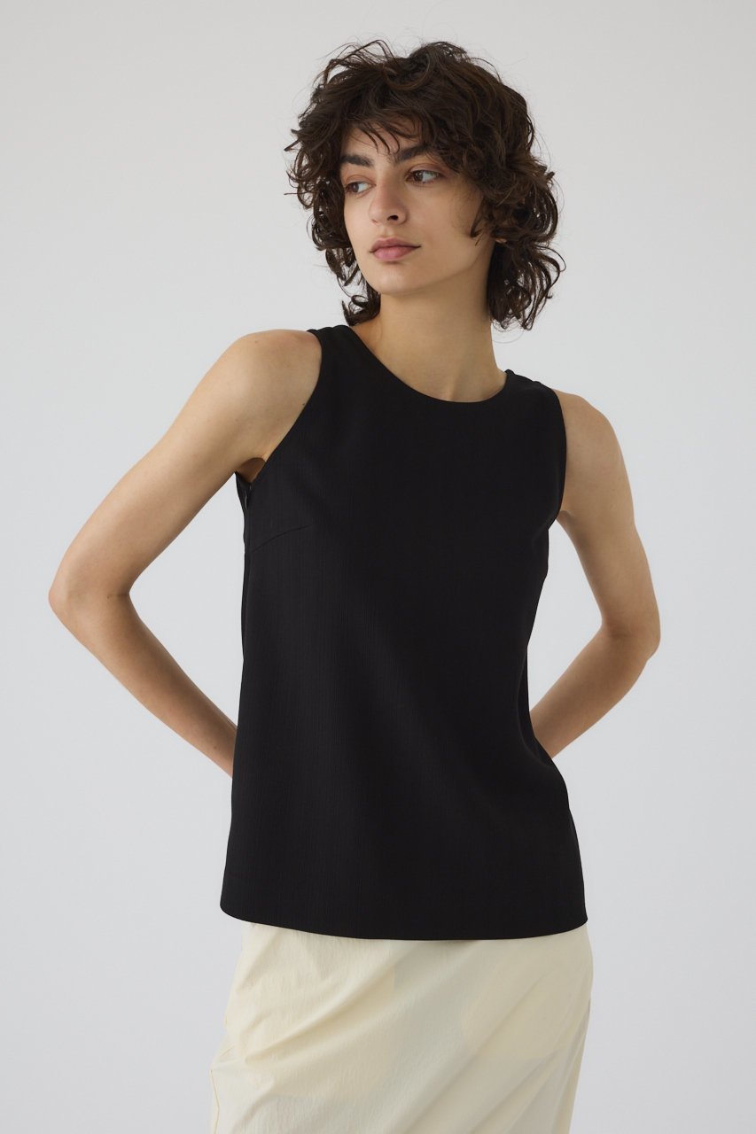 【リムアーク/RIM.ARK】のScoop 2way neckline tank/タンクトップ 人気、トレンドファッション・服の通販 founy(ファニー) 　ファッション　Fashion　レディースファッション　Fashion for Women　トップス・カットソー　Cut & Sew Tops　キャミソール&ノースリーブ　Camisoles & Sleeveless Tops　シャツ・ブラウス・オフィスカジュアル　Elegant Blouses & Button-Ups　ロングTシャツ・Tシャツ　Longline T-Shirts & Tees　カットソー・ベーシックTシャツ　Cut-and-Sewn Tops / Stretch Tees & Basics　キャミソール　Camisole, Spaghetti Strap Top　タンク　Tank Top, Sleeveless Top　リュクス　Luxury, Elegant, High-End, Chic　夏　Summer　other-6|ID: prp329100004488903 ipo3291000000032888680