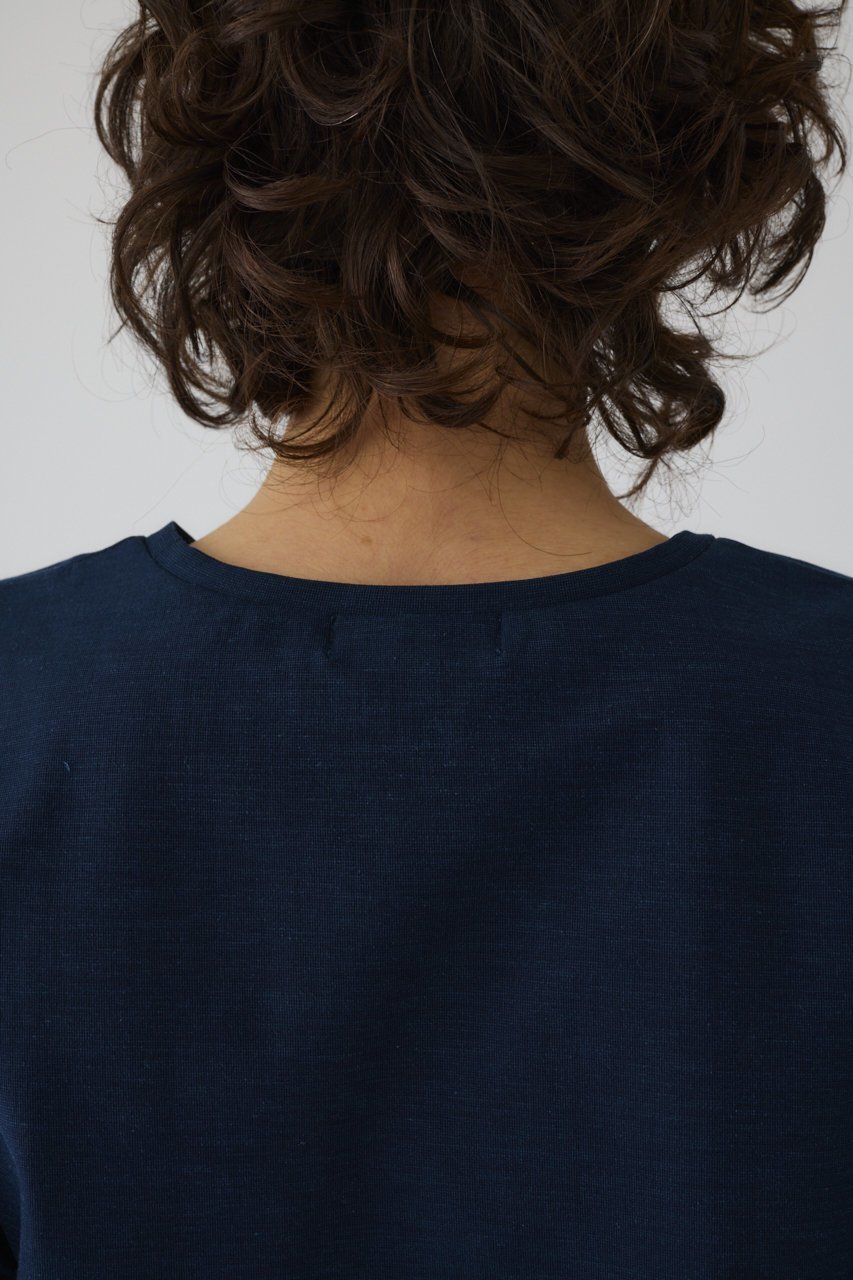 【リムアーク/RIM.ARK】のTuck sleeve design cut tops/トップス 人気、トレンドファッション・服の通販 founy(ファニー) 　ファッション　Fashion　レディースファッション　Fashion for Women　トップス・カットソー　Cut & Sew Tops　シャツ・ブラウス・オフィスカジュアル　Elegant Blouses & Button-Ups　ロングTシャツ・Tシャツ　Longline T-Shirts & Tees　カットソー・ベーシックTシャツ　Cut-and-Sewn Tops / Stretch Tees & Basics　おすすめ　Recommended / Our Picks　ショート　Short, Short Length　ストレッチ　Stretch, Stretchy Fabric　スリーブ　Sleeve, Long Sleeve / Short Sleeve　ネップ　Nepp, Slub Yarn　リネン　Linen, Linen Fabric　ワーク　Workwear, Utility Style　other-7|ID: prp329100004488904 ipo3291000000032888718