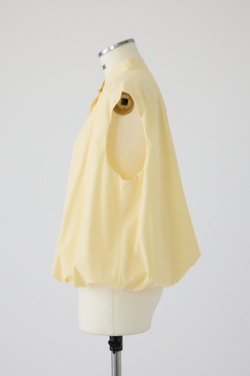 【リムアーク/RIM.ARK】のTuck balloon box SH/シャツ 人気、トレンドファッション・服の通販 founy(ファニー) 　ファッション　Fashion　レディースファッション　Fashion for Women　トップス・カットソー　Cut & Sew Tops　キャミソール&ノースリーブ　Camisoles & Sleeveless Tops　シャツ・ブラウス・オフィスカジュアル　Elegant Blouses & Button-Ups　スタンド　Stand Collar, Upright Stand　ノースリーブ　Sleeveless, No-Sleeve　バルーン　Balloon, Balloon Silhouette　other-6|ID: prp329100004488905 ipo3291000000032836505