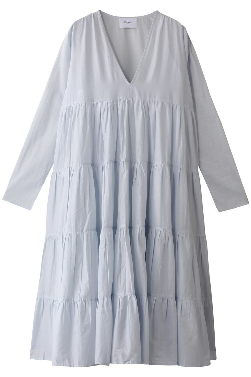 【マーレット/MERLETTE】の【日本別注】BAHAMA MAMA EXCLUSIVE Vネックティアードドレス 人気、トレンドファッション・服の通販 founy(ファニー) 　ファッション　Fashion　レディースファッション　Fashion for Women　ワンピース　Dresses　フォーマル・パーティードレス・結婚式用ドレス　Elegant & Casual Dresses　チュニック　Tunic Tops & Dresses　チュニック　Tunic, Long Top　ドレス　Dress, One-Piece　リゾート　Resort, Vacation Style　再入荷　Restock / Back in Stock　別注　Limited Edition, Custom Order　夏　Summer　旅行　Travel　 other-1|ID: prp329100004488908 ipo3291000000032731616
