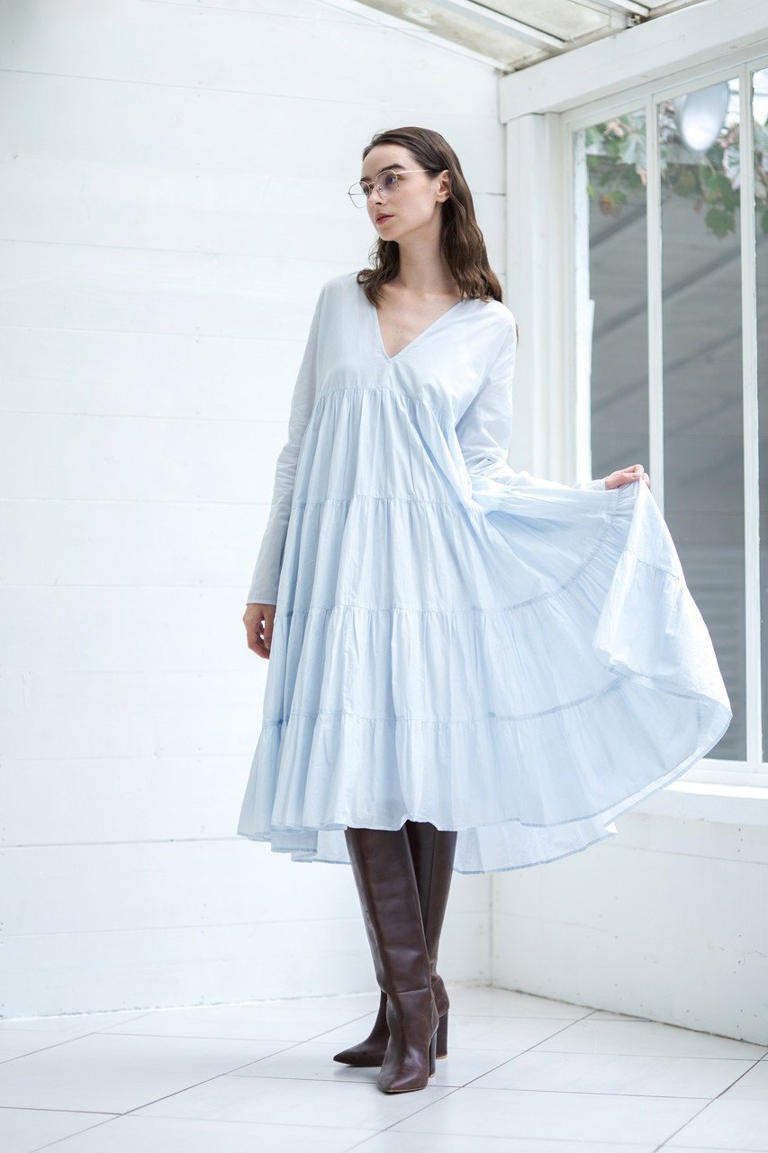 【マーレット/MERLETTE】の【日本別注】BAHAMA MAMA EXCLUSIVE Vネックティアードドレス 人気、トレンドファッション・服の通販 founy(ファニー) 　ファッション　Fashion　レディースファッション　Fashion for Women　ワンピース　Dresses　フォーマル・パーティードレス・結婚式用ドレス　Elegant & Casual Dresses　チュニック　Tunic Tops & Dresses　チュニック　Tunic, Long Top　ドレス　Dress, One-Piece　リゾート　Resort, Vacation Style　再入荷　Restock / Back in Stock　別注　Limited Edition, Custom Order　夏　Summer　旅行　Travel　other-6|ID: prp329100004488908 ipo3291000000032731622