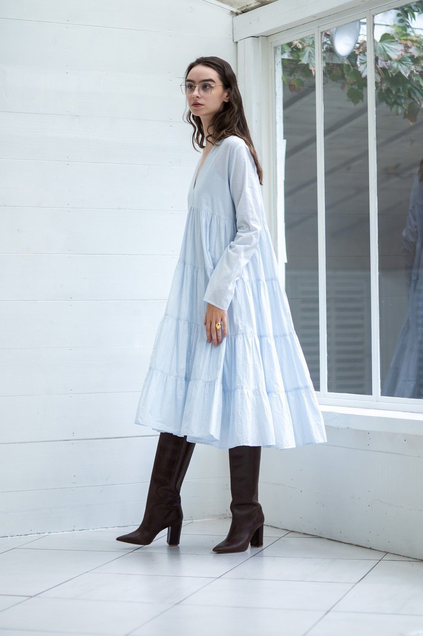 【マーレット/MERLETTE】の【日本別注】BAHAMA MAMA EXCLUSIVE Vネックティアードドレス 人気、トレンドファッション・服の通販 founy(ファニー) 　ファッション　Fashion　レディースファッション　Fashion for Women　ワンピース　Dresses　フォーマル・パーティードレス・結婚式用ドレス　Elegant & Casual Dresses　チュニック　Tunic Tops & Dresses　チュニック　Tunic, Long Top　ドレス　Dress, One-Piece　リゾート　Resort, Vacation Style　再入荷　Restock / Back in Stock　別注　Limited Edition, Custom Order　夏　Summer　旅行　Travel　other-8|ID: prp329100004488908 ipo3291000000032731624