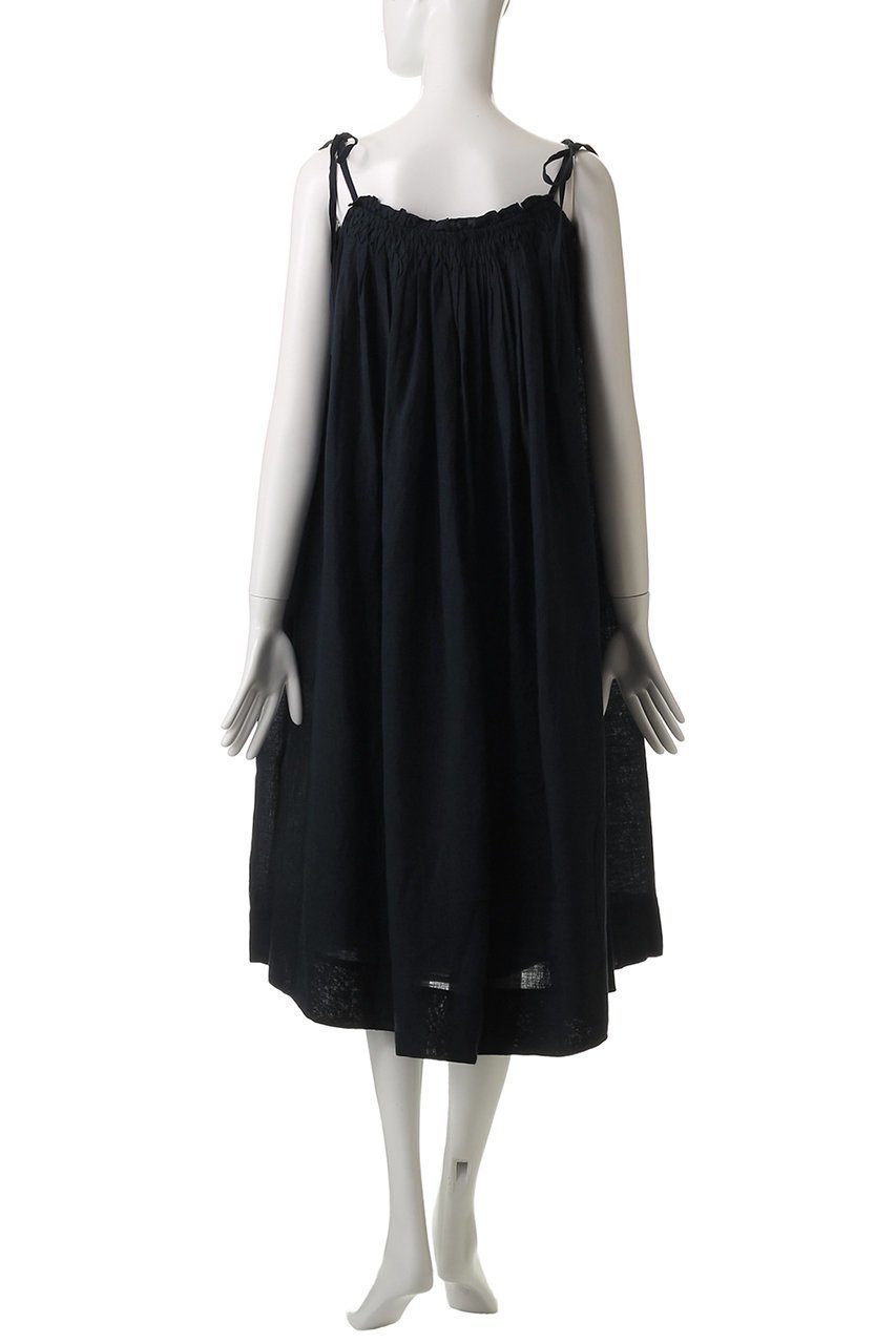 【マーレット/MERLETTE】のLAURUS ハニカムハンドスモッキング刺しゅう リネン キャミドレス 人気、トレンドファッション・服の通販 founy(ファニー) 　ファッション　Fashion　レディースファッション　Fashion for Women　ワンピース　Dresses　フォーマル・パーティードレス・結婚式用ドレス　Elegant & Casual Dresses　チュニック　Tunic Tops & Dresses　スモッキング　Smocking, Gathered Stitching　チュニック　Tunic, Long Top　リネン　Linen, Linen Fabric　夏　Summer　other-4|ID: prp329100004488911 ipo3291000000032864180
