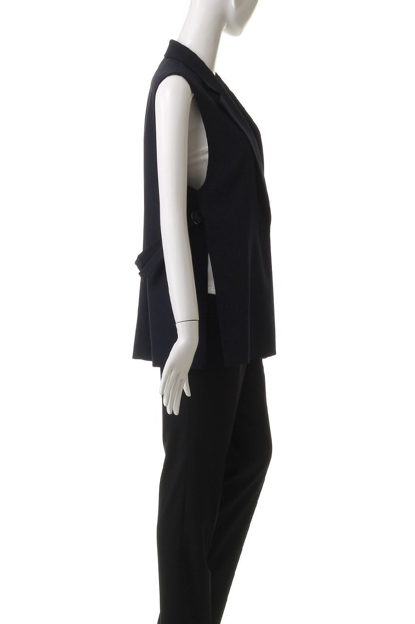 【アルアバイル/allureville】の麻調カルゼサイドオープンジレ 人気、トレンドファッション・服の通販 founy(ファニー) 　ファッション　Fashion　レディースファッション　Fashion for Women　アウター　Coat / Outerwear Collection　レディースジャケット・軽アウター　Jackets　シンプル　Simple, Minimal　ジャケット　Jacket, Outerwear　ベスト　Vest, Waistcoat　other-3|ID: prp329100004490693 ipo3291000000036512847