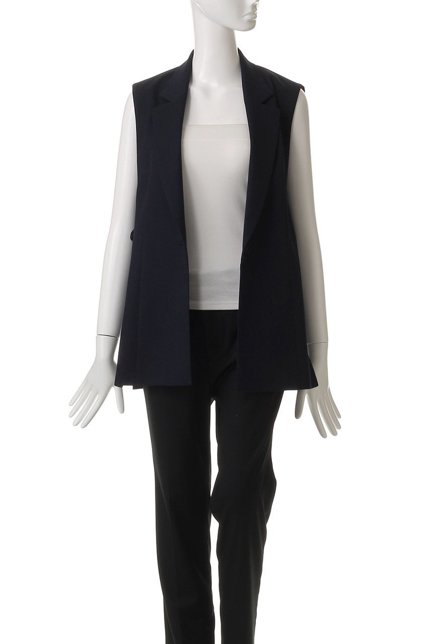 【アルアバイル/allureville】の麻調カルゼサイドオープンジレ 人気、トレンドファッション・服の通販 founy(ファニー) 　ファッション　Fashion　レディースファッション　Fashion for Women　アウター　Coat / Outerwear Collection　レディースジャケット・軽アウター　Jackets　シンプル　Simple, Minimal　ジャケット　Jacket, Outerwear　ベスト　Vest, Waistcoat　other-7|ID: prp329100004490693 ipo3291000000036512851