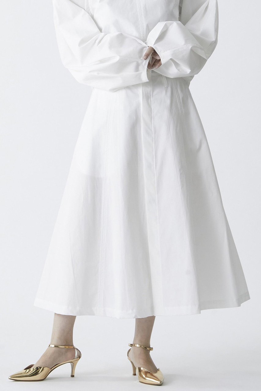 【プルミエ アロンディスモン/1er Arrondissement】の【NEPLA.】フレアスカート 人気、トレンドファッション・服の通販 founy(ファニー) 　ファッション　Fashion　レディースファッション　Ladies' Fashion Online　スカート　Skirt　Aライン/フレアスカート　Flared A-Line Skirts　ロングスカート　Long Skirt　おすすめ　Recommend　シアー　Sheer　シンプル　Simple　スリット　Slit　セットアップ　Set Up　フレア　Flare　フロント　Front　ロング　Long　再入荷　Restock/Back In Stock/Re Arrival　夏　Summer　other-7|ID: prp329100004490699 ipo3291000000032000449