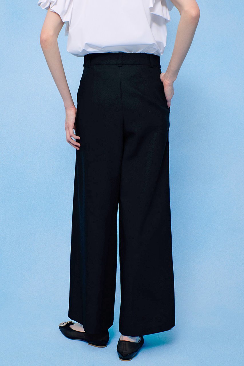 【アルアバイル/allureville】の【Loulou Willoughby】アシメタックワイドパンツ 人気、トレンドファッション・服の通販 founy(ファニー) 　ファッション　Fashion　レディースファッション　Fashion for Women　パンツ　Pants & Trousers　アシンメトリー　Asymmetrical Style　エレガント 上品　Elegant　オックス　Oxford Fabric　シンプル　Simple, Minimal　ワイド　Wide, Wide Fit　再入荷　Restock / Back in Stock　other-8|ID: prp329100004490705 ipo3291000000032707483