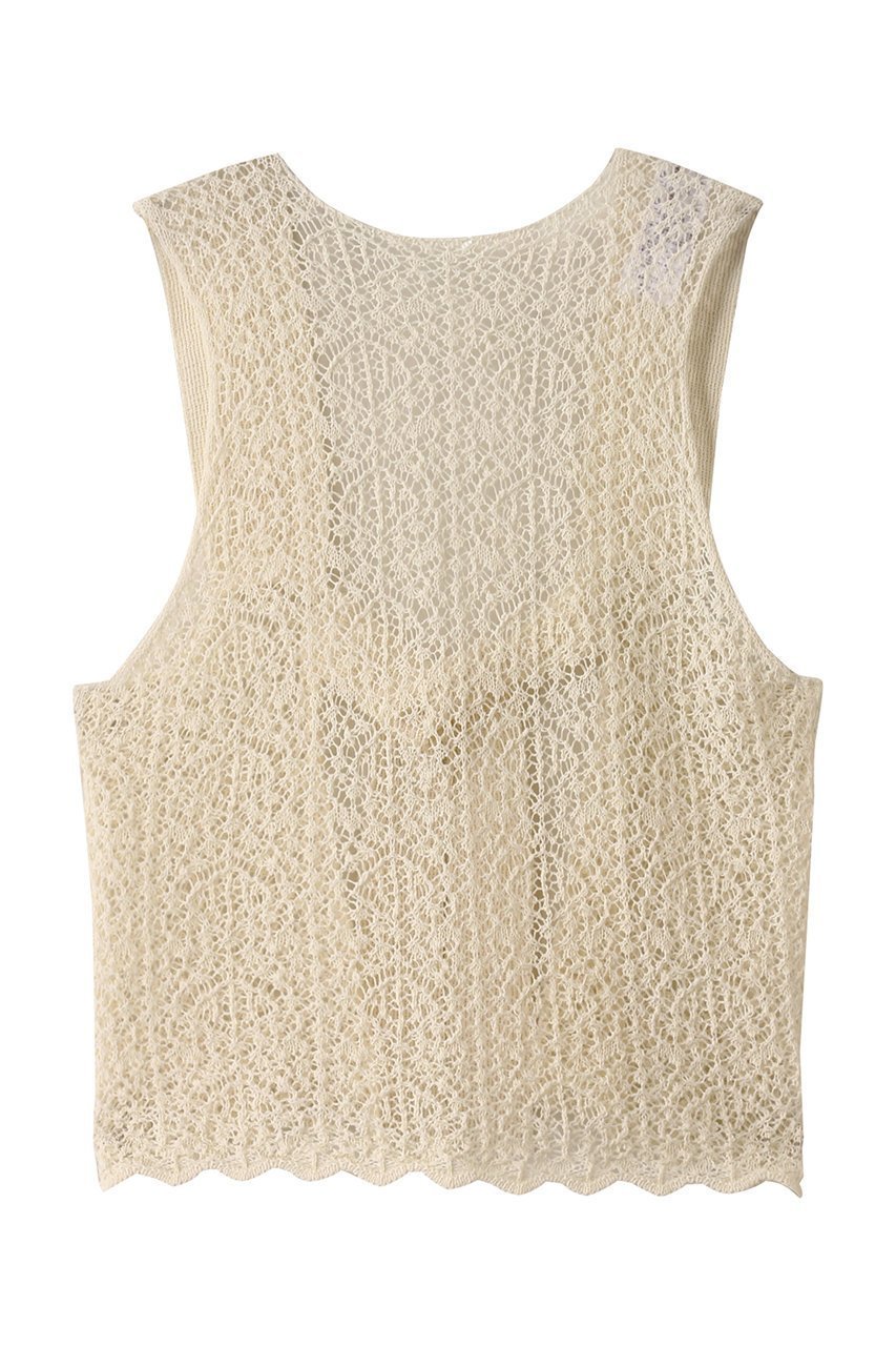 【プルミエ アロンディスモン/1er Arrondissement】の【enrica】ベスト インテリア・キッズ・メンズ・レディースファッション・服の通販 founy(ファニー) 　ファッション　Fashion　レディースファッション　Fashion for Women　トップス・カットソー　Cut & Sew Tops　ニット　Knit Tops & Sweaters　ベスト&ジレ / 重ね着スタイル　Vests & Gilets　カジュアルプルオーバー・ニットトップス　Pullovers & Knit Tops / Casual Pullovers　ベスト　Vest, Waistcoat　夏　Summer　春　Spring　S/S・春夏　SS, Spring/Summer, Warm Season　透かし　Cut-Out, Lacework　アイボリー|ID: prp329100004490710 ipo3291000000036499241