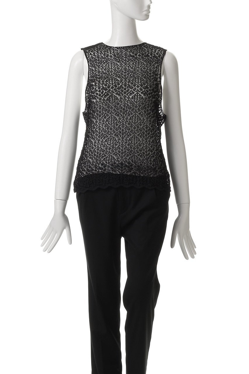 【プルミエ アロンディスモン/1er Arrondissement】の【enrica】ベスト 人気、トレンドファッション・服の通販 founy(ファニー) 　ファッション　Fashion　レディースファッション　Fashion for Women　トップス・カットソー　Cut & Sew Tops　ニット　Knit Tops & Sweaters　ベスト&ジレ / 重ね着スタイル　Vests & Gilets　カジュアルプルオーバー・ニットトップス　Pullovers & Knit Tops / Casual Pullovers　ベスト　Vest, Waistcoat　夏　Summer　春　Spring　S/S・春夏　SS, Spring/Summer, Warm Season　透かし　Cut-Out, Lacework　other-2|ID: prp329100004490710 ipo3291000000036521142