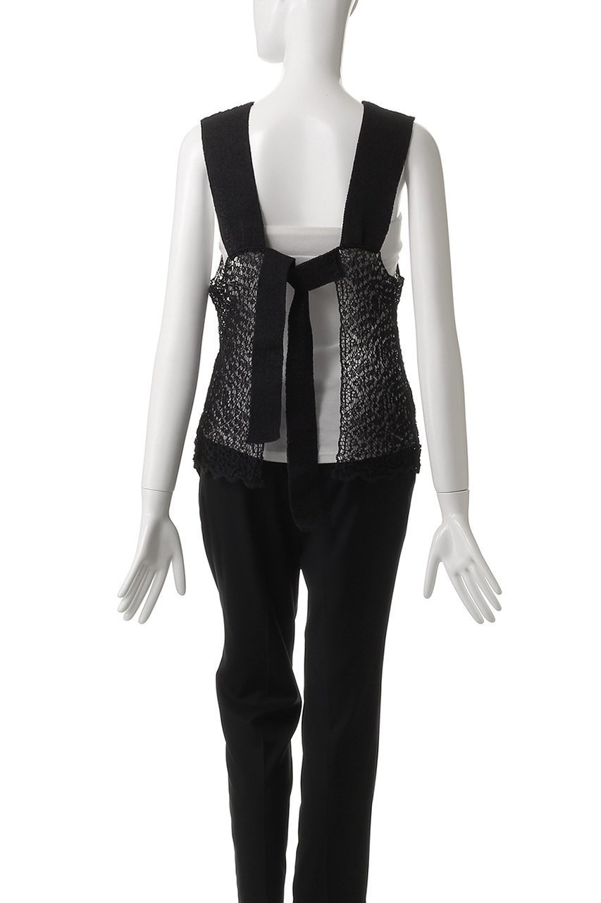 【プルミエ アロンディスモン/1er Arrondissement】の【enrica】ベスト 人気、トレンドファッション・服の通販 founy(ファニー) 　ファッション　Fashion　レディースファッション　Fashion for Women　トップス・カットソー　Cut & Sew Tops　ニット　Knit Tops & Sweaters　ベスト&ジレ / 重ね着スタイル　Vests & Gilets　カジュアルプルオーバー・ニットトップス　Pullovers & Knit Tops / Casual Pullovers　ベスト　Vest, Waistcoat　夏　Summer　春　Spring　S/S・春夏　SS, Spring/Summer, Warm Season　透かし　Cut-Out, Lacework　other-4|ID: prp329100004490710 ipo3291000000036521144