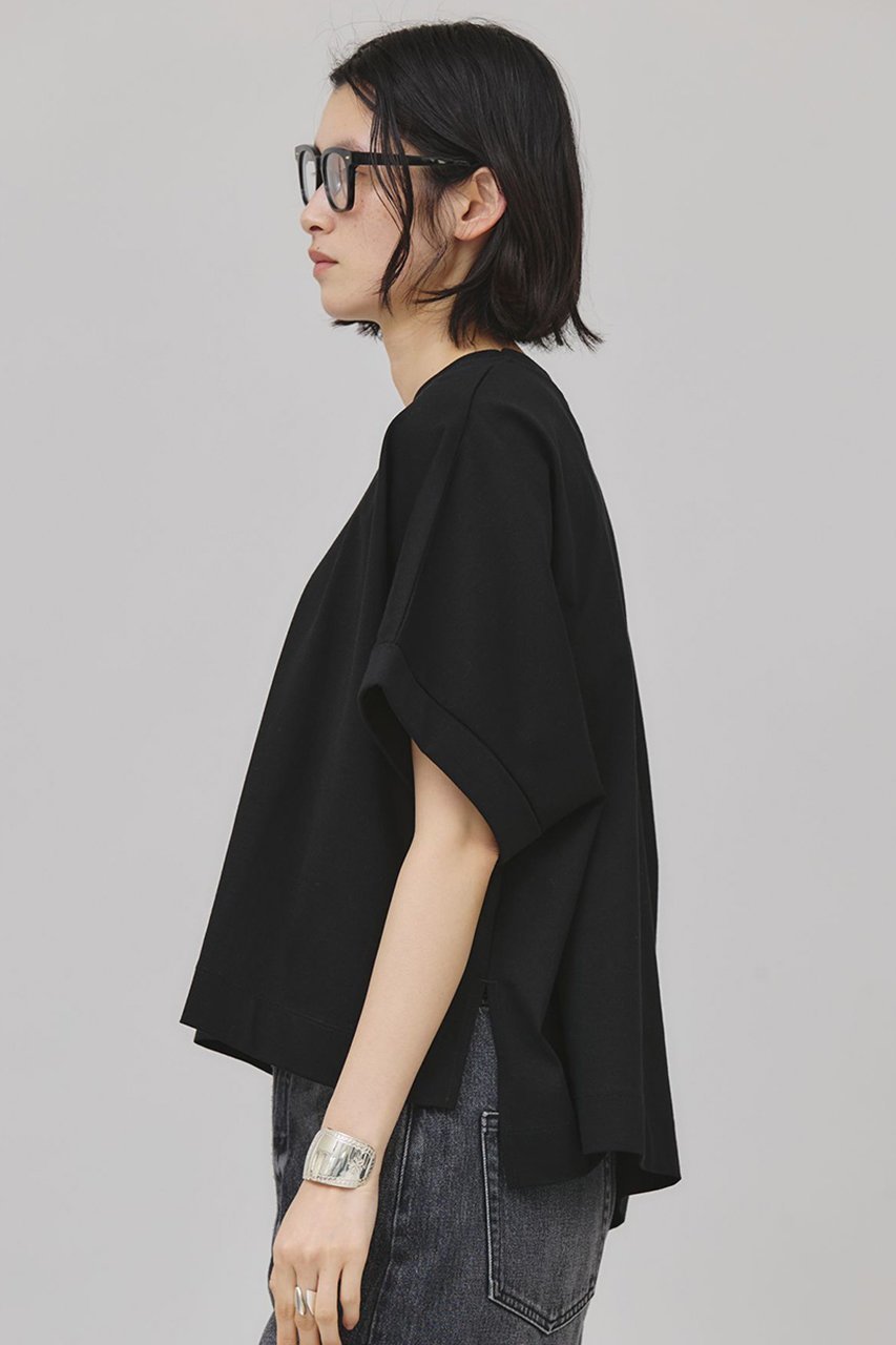 【カレンソロジー/Curensology】のワイドボクシーTシャツ 人気、トレンドファッション・服の通販 founy(ファニー) 　ファッション　Fashion　レディースファッション　Fashion for Women　トップス・カットソー　Cut & Sew Tops　シャツ・ブラウス・オフィスカジュアル　Elegant Blouses & Button-Ups　ロングTシャツ・Tシャツ　Longline T-Shirts & Tees　カットソー・ベーシックTシャツ　Cut-and-Sewn Tops / Stretch Tees & Basics　ショート　Short, Short Length　スリーブ　Sleeve, Long Sleeve / Short Sleeve　ワイド　Wide, Wide Fit　日本製　Made In Japan　other-3|ID: prp329100004490715 ipo3291000000032813613