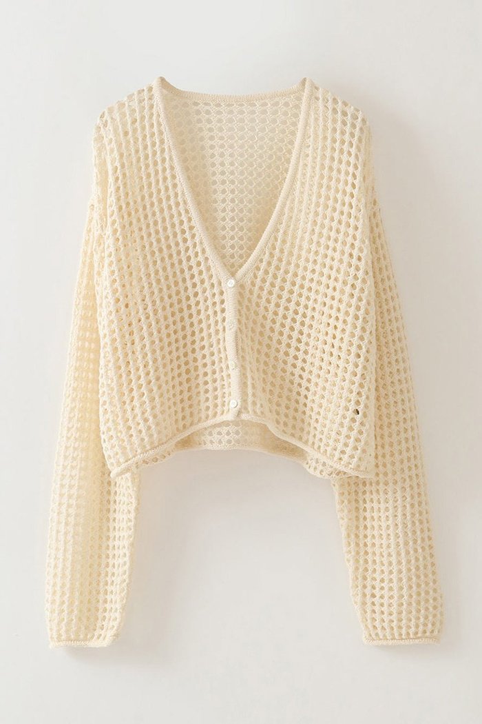 【ハー/HER.】のメッシュ編みカーディガン インテリア・キッズ・メンズ・レディースファッション・服の通販 founy(ファニー) https://founy.com/ ファッション Fashion レディースファッション WOMEN トップス・カットソー Tops/Tshirt ニット Knit Tops カーディガン Cardigans インナー Inner カーディガン Cardigan クロップド Cropped メッシュ Mesh リネン Linen 夏 Summer |ID: prp329100004492275 ipo3291000000031670930