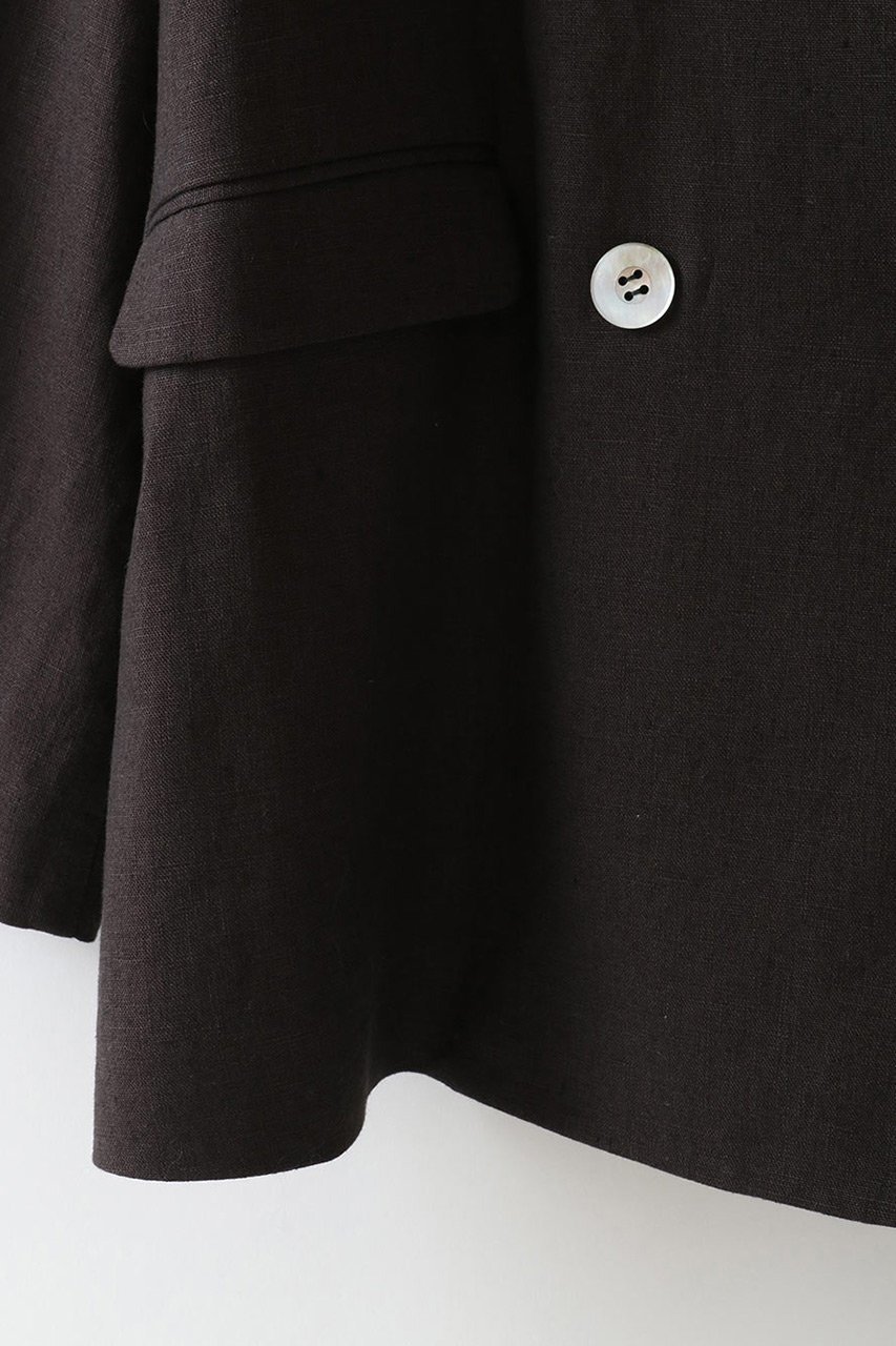 【ハー/HER.】のリネンテーラードジャケット 人気、トレンドファッション・服の通販 founy(ファニー) 　ファッション　Fashion　レディースファッション　WOMEN　アウター　Coat Outerwear　ジャケット　Jackets　テーラードジャケット　Tailored Jackets　ジャケット　Jacket　スリーブ　Sleeve　テーラード　Tailored　リネン　Linen　夏　Summer　other-4|ID: prp329100004492277 ipo3291000000031670955
