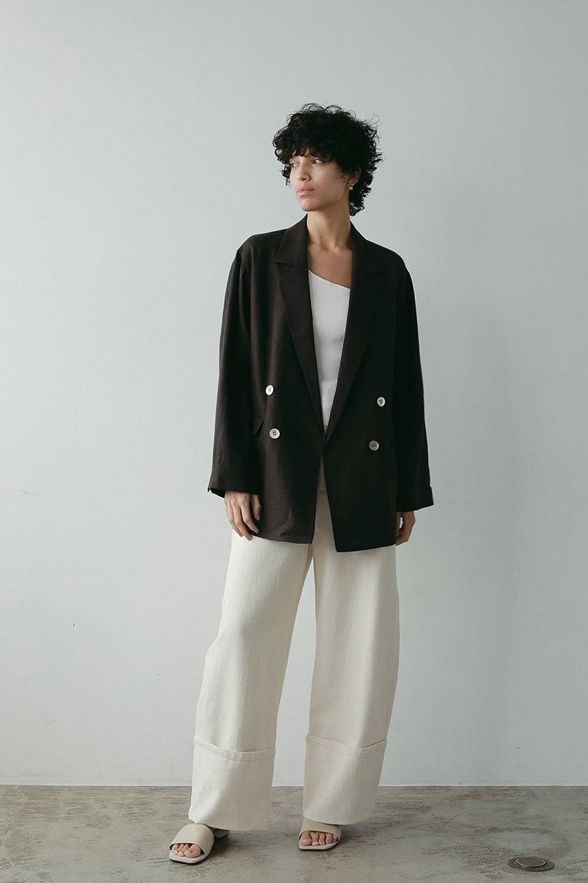 【ハー/HER.】のリネンテーラードジャケット 人気、トレンドファッション・服の通販 founy(ファニー) 　ファッション　Fashion　レディースファッション　Fashion for Women　アウター　Coat / Outerwear Collection　レディースジャケット・軽アウター　Jackets　テーラードジャケット / 通勤・きれいめスタイル　Tailored Jackets & Blazers　ジャケット　Jacket, Outerwear　スリーブ　Sleeve, Long Sleeve / Short Sleeve　テーラード　Tailored, Tailored Fit　リネン　Linen, Linen Fabric　夏　Summer　other-8|ID: prp329100004492277 ipo3291000000032951992