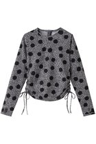 【コルコバード/CORCOVADO】のプリント サイドシャーリングラッシュガード 人気、トレンドファッション・服の通販 founy(ファニー) ファッション Fashion レディースファッション Fashion for Women 水着 Swimwear レディース水着・ビーチウェア Swimwear & Beachwear スポーツ Sports, Activewear ドット Polka Dot, Dot Pattern ビーチ Beach, Seaside プリント Print, Printed Pattern ポーチ Pouch, Small Case モダン Modern, Contemporary 水着 Swimsuit, Swimwear thumbnail コラベル|ID: prp329100004492300 ipo3291000000035612707