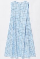 【ハウス オブ ロータス/HOUSE OF LOTUS】のサッカーギンガムチェックワンピース サックス|ID:prp329100004493339