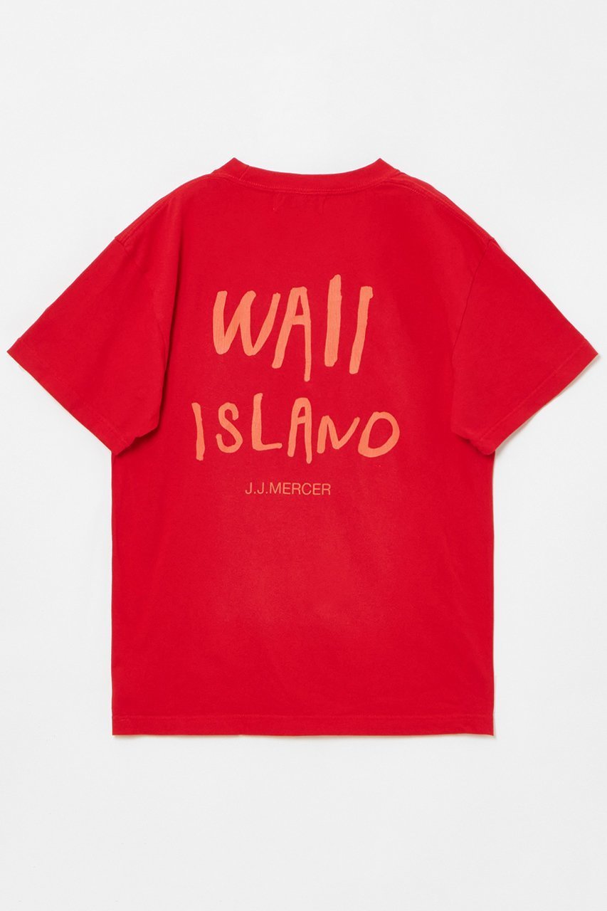 【ハウス オブ ロータス/HOUSE OF LOTUS】のハワイアイランドカラーTシャツ -HAWAII- 人気、トレンドファッション・服の通販 founy(ファニー) 　ファッション　Fashion　レディースファッション　Fashion for Women　トップス・カットソー　Cut & Sew Tops　シャツ・ブラウス・オフィスカジュアル　Elegant Blouses & Button-Ups　ロングTシャツ・Tシャツ　Longline T-Shirts & Tees　カットソー・ベーシックTシャツ　Cut-and-Sewn Tops / Stretch Tees & Basics　グラフィック　Graphic, Graphic Design　ショート　Short, Short Length　スリーブ　Sleeve, Long Sleeve / Short Sleeve　再入荷　Restock / Back in Stock　別注　Limited Edition, Custom Order　other-2|ID: prp329100004493341 ipo3291000000032769161