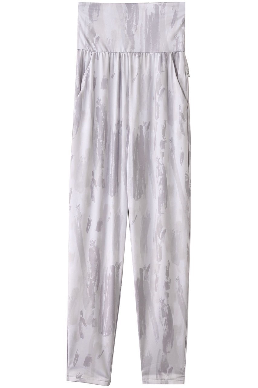 【ジュリエ/Julier】のVertical brushプリントギャザーパンツ インテリア・キッズ・メンズ・レディースファッション・服の通販 founy(ファニー) 　ファッション　Fashion　レディースファッション　Fashion for Women　パンツ　Pants & Trousers　スポーツウェア　Functional & Stylish Sportswear　スポーツ パンツ　Workout Pants / Training Shorts / Joggers　スポーツ　Sports, Activewear　プリント　Print, Printed Pattern　ヨガ　Yoga, Yoga Wear　リラックス　Relax, Relaxed Fit　今季　This Season, Current Season　再入荷　Restock / Back in Stock　ホワイト系|ID: prp329100004493358 ipo3291000000035339086