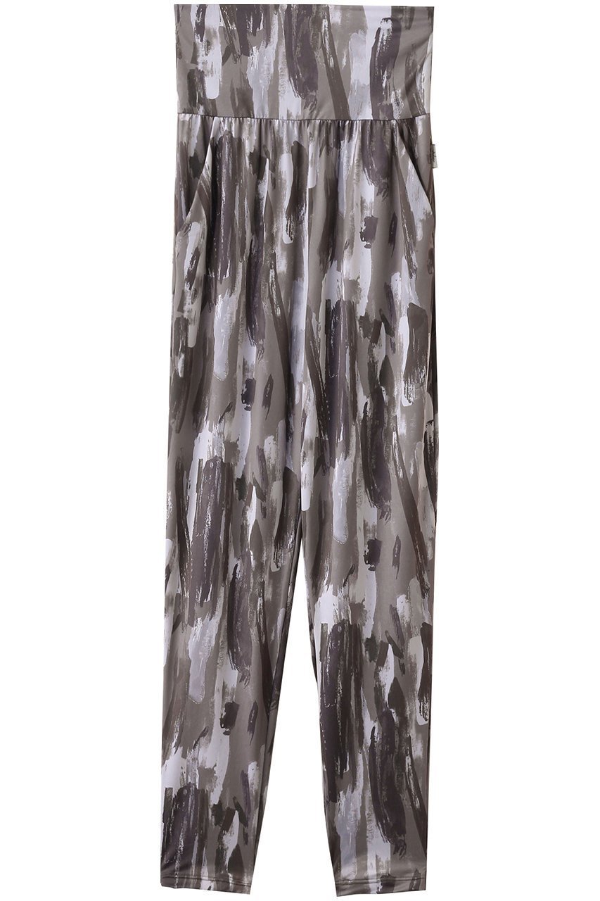 【ジュリエ/Julier】のVertical brushプリントギャザーパンツ インテリア・キッズ・メンズ・レディースファッション・服の通販 founy(ファニー) 　ファッション　Fashion　レディースファッション　Fashion for Women　パンツ　Pants & Trousers　スポーツウェア　Functional & Stylish Sportswear　スポーツ パンツ　Workout Pants / Training Shorts / Joggers　スポーツ　Sports, Activewear　プリント　Print, Printed Pattern　ヨガ　Yoga, Yoga Wear　リラックス　Relax, Relaxed Fit　今季　This Season, Current Season　再入荷　Restock / Back in Stock　グレー系|ID: prp329100004493358 ipo3291000000035339089