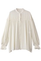 【デザイン ワークス/DESIGN WORKS】のギャザーブラウス オフホワイト|ID: prp329100004493383 ipo3291000000035690410
