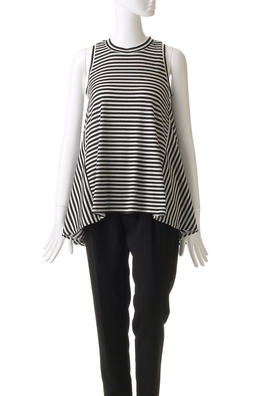 【マルティニーク/martinique】の【COGTHEBIGSMOKE】HIBA TOP 人気、トレンドファッション・服の通販 founy(ファニー) 　ファッション　Fashion　レディースファッション　Fashion for Women　トップス・カットソー　Cut & Sew Tops　キャミソール&ノースリーブ　Camisoles & Sleeveless Tops　シャツ・ブラウス・オフィスカジュアル　Elegant Blouses & Button-Ups　ロングTシャツ・Tシャツ　Longline T-Shirts & Tees　カットソー・ベーシックTシャツ　Cut-and-Sewn Tops / Stretch Tees & Basics　キャミソール　Camisole, Spaghetti Strap Top　シンプル　Simple, Minimal　スタンダード　Standard, Basic　タンク　Tank Top, Sleeveless Top　フレア　Flare, Flared　ボーダー　Border, Stripe　夏　Summer　春　Spring　S/S・春夏　SS, Spring/Summer, Warm Season　other-2|ID: prp329100004493386 ipo3291000000032850547