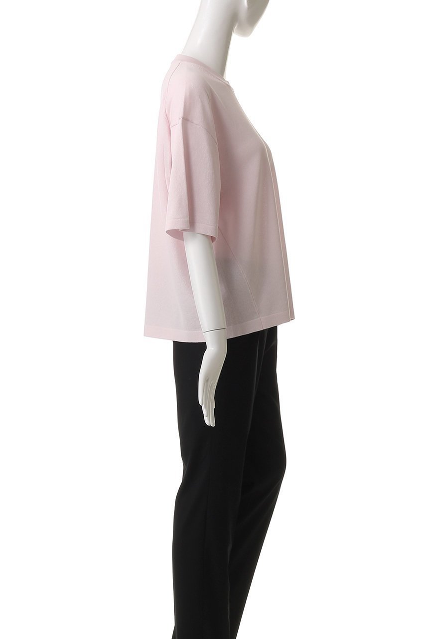 【エイトン/ATON】のWASHI KNIT クルーネック セーター 人気、トレンドファッション・服の通販 founy(ファニー) 　ファッション　Fashion　レディースファッション　WOMEN　トップス・カットソー　Tops/Tshirt　ニット　Knit Tops　プルオーバー　Pullover　シルク　Silk　セーター　Sweater　ボックス　Box　リネン　Linen　半袖　Short Sleeve　定番　Standard　other-3|ID: prp329100004493392 ipo3291000000032125005