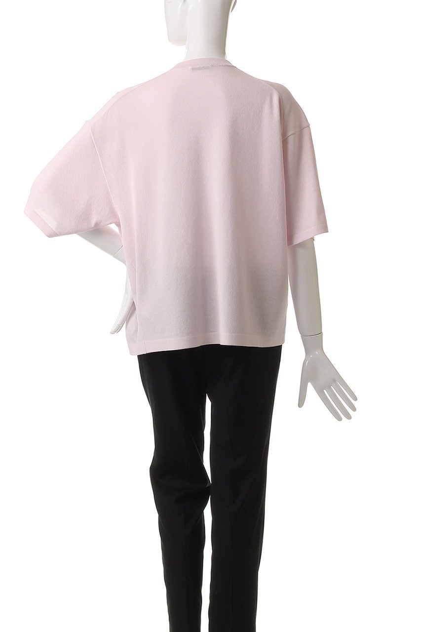 【エイトン/ATON】のWASHI KNIT クルーネック セーター 人気、トレンドファッション・服の通販 founy(ファニー) 　ファッション　Fashion　レディースファッション　WOMEN　トップス・カットソー　Tops/Tshirt　ニット　Knit Tops　プルオーバー　Pullover　シルク　Silk　セーター　Sweater　ボックス　Box　リネン　Linen　半袖　Short Sleeve　定番　Standard　other-4|ID: prp329100004493392 ipo3291000000032125006