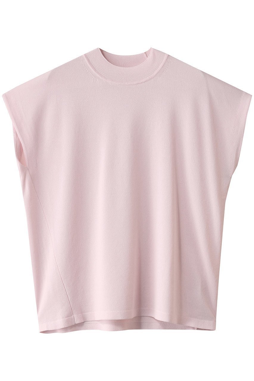 【エイトン/ATON】のWASHI KNIT モックネック ベスト インテリア・キッズ・メンズ・レディースファッション・服の通販 founy(ファニー) 　ファッション　Fashion　レディースファッション　Fashion for Women　トップス・カットソー　Cut & Sew Tops　ニット　Knit Tops & Sweaters　ベスト&ジレ / 重ね着スタイル　Vests & Gilets　カジュアルプルオーバー・ニットトップス　Pullovers & Knit Tops / Casual Pullovers　おすすめ　Recommended / Our Picks　タンク　Tank Top, Sleeveless Top　ベスト　Vest, Waistcoat　ボトム　Bottoms, Lower Wear　モックネック　Mock Neck, Short Turtleneck　リネン　Linen, Linen Fabric　レギュラー　Regular, Standard Fit　定番　Standard, Basic Item　ピンク|ID: prp329100004493393 ipo3291000000032923589