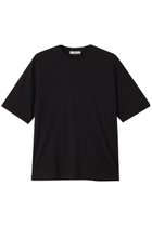 【エイトン/ATON】の50/-ORGANIC FRESCA スタンダードTシャツ 人気、トレンドファッション・服の通販 founy(ファニー) ファッション Fashion レディースファッション Fashion for Women トップス・カットソー Cut & Sew Tops シャツ・ブラウス・オフィスカジュアル Elegant Blouses & Button-Ups ロングTシャツ・Tシャツ Longline T-Shirts & Tees カットソー・ベーシックTシャツ Cut-and-Sewn Tops / Stretch Tees & Basics インド Indian Textile インナー Innerwear ショート Short, Short Length スタンダード Standard, Basic スリーブ Sleeve, Long Sleeve / Short Sleeve ドレープ Drape, Draping Fabric レギュラー Regular, Standard Fit 定番 Standard, Basic Item thumbnail ブラック|ID: prp329100004493394 ipo3291000000032797017