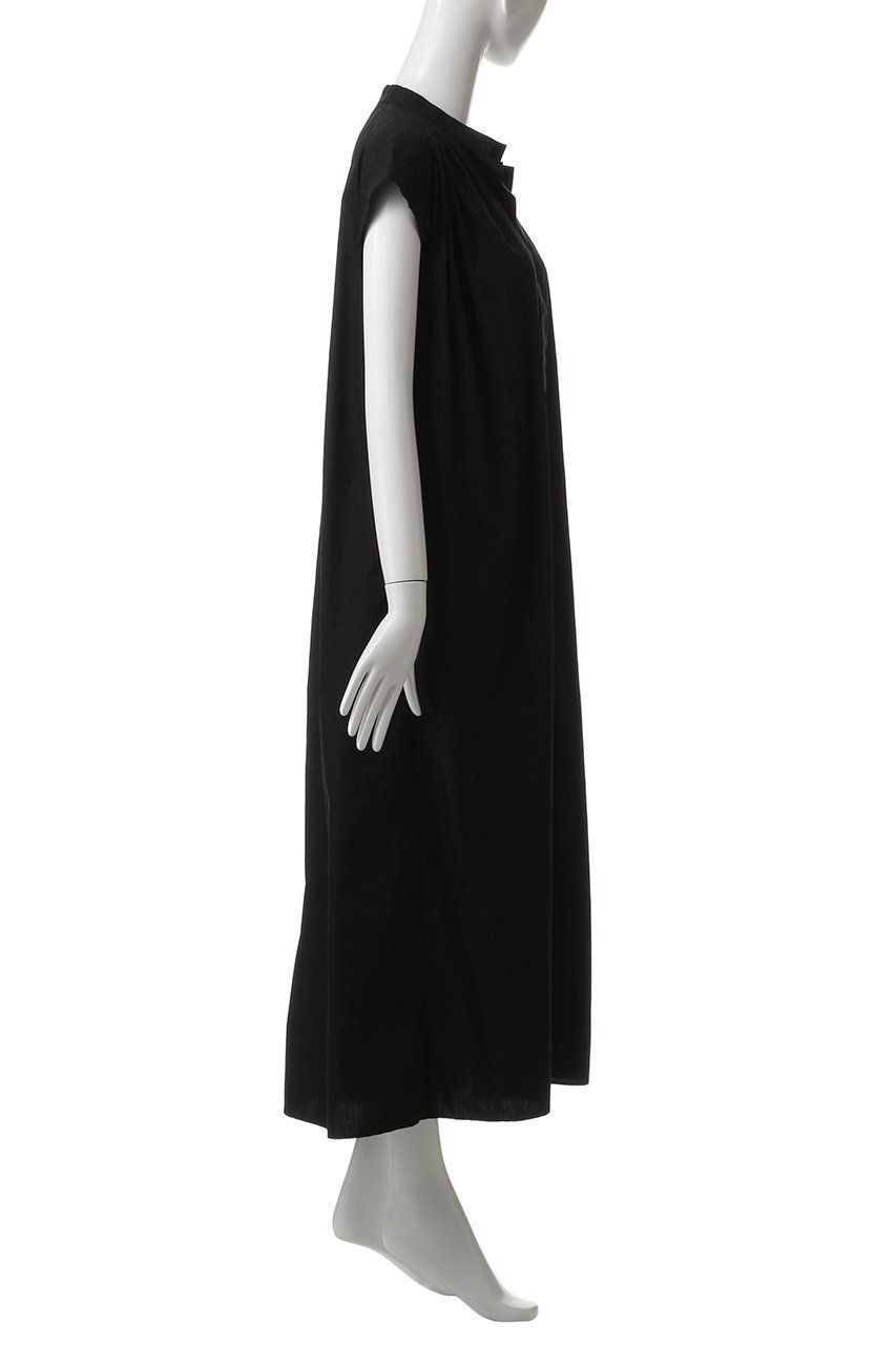 【エイトン/ATON】のNATURAL DYED コットンローンタックトドレス 人気、トレンドファッション・服の通販 founy(ファニー) 　ファッション　Fashion　レディースファッション　Fashion for Women　ワンピース　Dresses　フォーマル・パーティードレス・結婚式用ドレス　Elegant & Casual Dresses　チュニック　Tunic Tops & Dresses　なめらか　Smooth, Silky Texture　スタンド　Stand Collar, Upright Stand　スリーブ　Sleeve, Long Sleeve / Short Sleeve　チュニック　Tunic, Long Top　ドレス　Dress, One-Piece　フレンチ　French, French Style　ヨーク　Yoke, Yoke Design　ロング　Long, Long-Length　エレガント 上品　Elegant　other-3|ID: prp329100004493395 ipo3291000000032861990