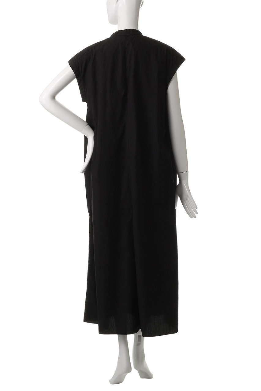 【エイトン/ATON】のNATURAL DYED コットンローンタックトドレス 人気、トレンドファッション・服の通販 founy(ファニー) 　ファッション　Fashion　レディースファッション　Fashion for Women　ワンピース　Dresses　フォーマル・パーティードレス・結婚式用ドレス　Elegant & Casual Dresses　チュニック　Tunic Tops & Dresses　なめらか　Smooth, Silky Texture　スタンド　Stand Collar, Upright Stand　スリーブ　Sleeve, Long Sleeve / Short Sleeve　チュニック　Tunic, Long Top　ドレス　Dress, One-Piece　フレンチ　French, French Style　ヨーク　Yoke, Yoke Design　ロング　Long, Long-Length　エレガント 上品　Elegant　other-4|ID: prp329100004493395 ipo3291000000032861996