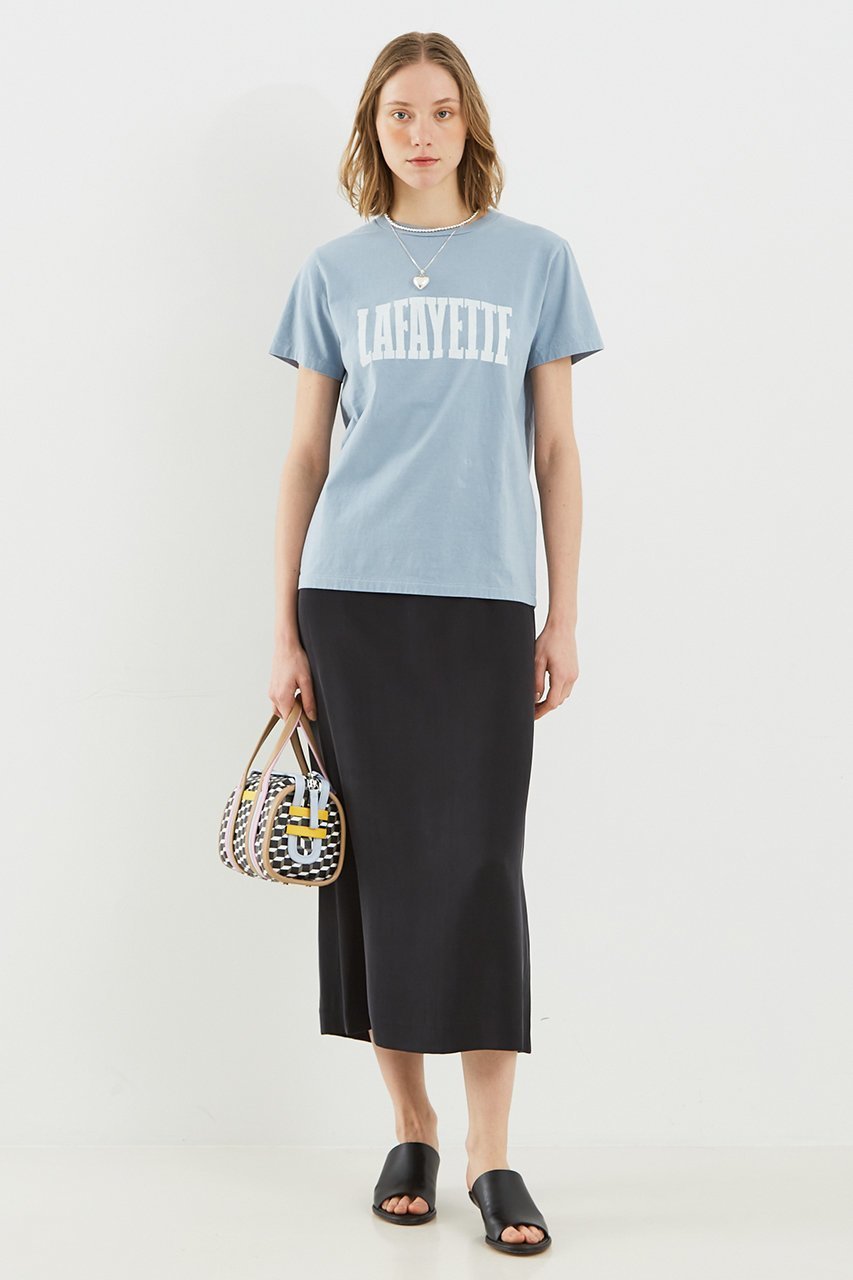【デザイン ワークス/DESIGN WORKS】の【別注】REMI ELIEF Tシャツ LAFAYETTE 人気、トレンドファッション・服の通販 founy(ファニー) 　ファッション　Fashion　レディースファッション　WOMEN　トップス・カットソー　Tops/Tshirt　シャツ/ブラウス　Shirts/Blouses　ロング / Tシャツ　T-Shirts　カットソー　Cut and Sewn　ショート　Short　スリーブ　Sleeve　フランス　France　プリント　Print　別注　Special Order　other-6|ID: prp329100004493399 ipo3291000000031804494