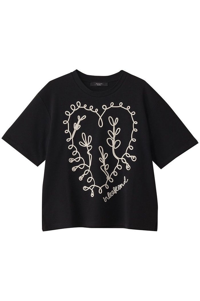 【マックスマーラ/Max Mara】の【Weekend Max Mara】LECCO コットンジャージーアートTシャツ インテリア・キッズ・メンズ・レディースファッション・服の通販 founy(ファニー) https://founy.com/ ファッション Fashion レディースファッション Fashion for Women トップス・カットソー Cut & Sew Tops シャツ・ブラウス・オフィスカジュアル Elegant Blouses & Button-Ups ロングTシャツ・Tシャツ Longline T-Shirts & Tees カットソー・ベーシックTシャツ Cut-and-Sewn Tops / Stretch Tees & Basics ショート Short, Short Length スリーブ Sleeve, Long Sleeve / Short Sleeve バランス Balance, Style Balance プリント Print, Printed Pattern |ID: prp329100004493411 ipo3291000000032853504