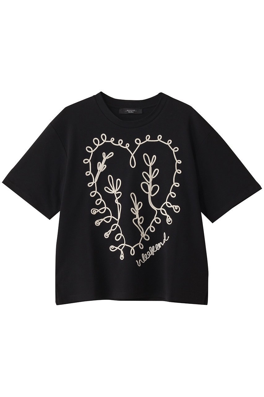 【マックスマーラ/Max Mara】の【Weekend Max Mara】LECCO コットンジャージーアートTシャツ 人気、トレンドファッション・服の通販 founy(ファニー) 　ファッション　Fashion　レディースファッション　Fashion for Women　トップス・カットソー　Cut & Sew Tops　シャツ・ブラウス・オフィスカジュアル　Elegant Blouses & Button-Ups　ロングTシャツ・Tシャツ　Longline T-Shirts & Tees　カットソー・ベーシックTシャツ　Cut-and-Sewn Tops / Stretch Tees & Basics　ショート　Short, Short Length　スリーブ　Sleeve, Long Sleeve / Short Sleeve　バランス　Balance, Style Balance　プリント　Print, Printed Pattern　 other-1|ID: prp329100004493411 ipo3291000000032853504